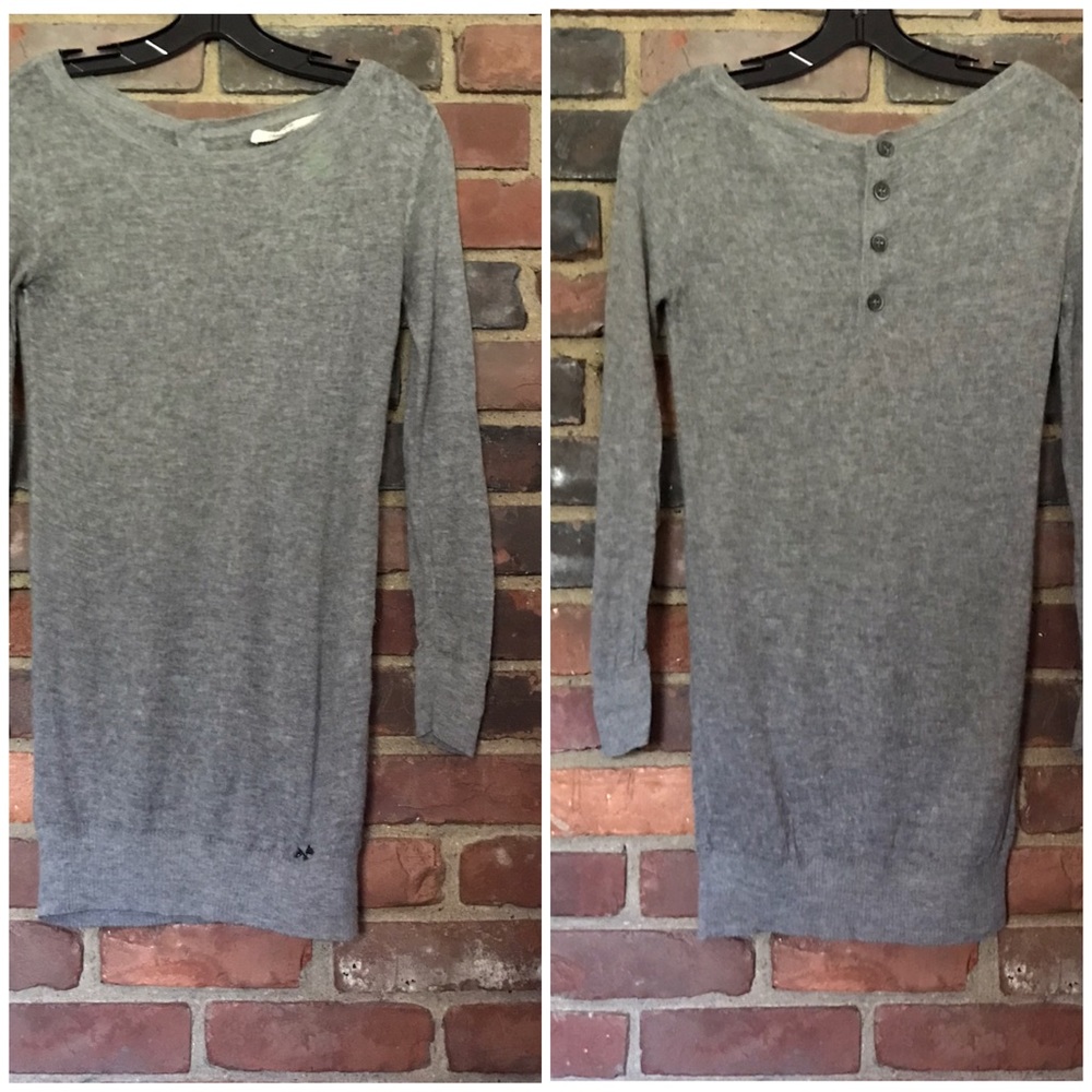 THOMAS BURBERRY semi sheer tunic top -30 chest -29" long